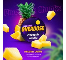 Табак Overdose Pineapple chunks (Ананасовые кусочки) 25гр.