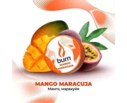 Табак BURN Mango Maracuja (Манго, маракуйя) 25гр
