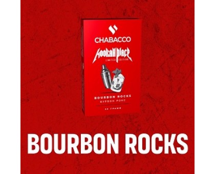 Смесь CHABACCO Medium Bourbon Rocks (ЧАБАККО Медиум Мята, Бурбон) 50гр.