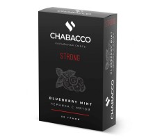 Смесь CHABACCO Strong Blueberry Mint (Черника с холодком) 50гр.
