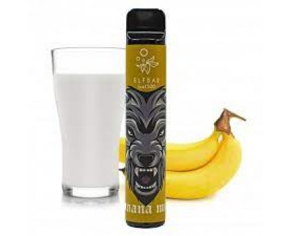 POD ELF BAR Банановое молоко (1500 тяг) 20мг/4.8мл.