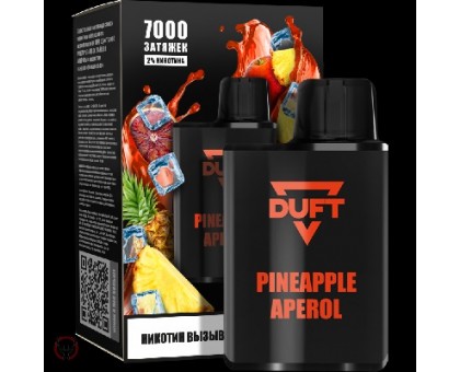 Электронка DUFT pod - Pineapple Aperol (ананасовый апероль) 7000 затяжек