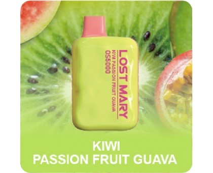 POD Lost Mary - Kiwi Passion Fruit Guava (4000 затяжек)