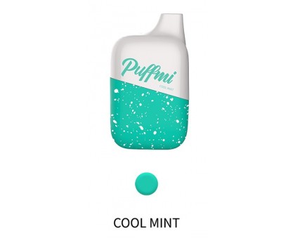 Одноразовый испаритель PuffMi Cool Mint - Мята (4500 затяжек)