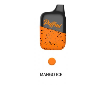 Одноразовый испаритель PuffMi Mango Ice - Манго со льдом (4500 затяжек)