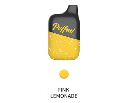 Одноразовый испаритель PuffMi Pink Lemonade - Розовый лимонад (4500 затяжек)
