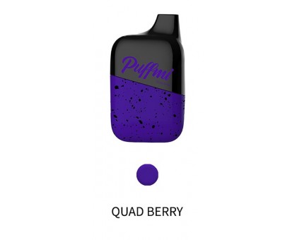 Одноразовый испаритель PuffMi Quad Berry - Ягодный Микс (4500 затяжек)