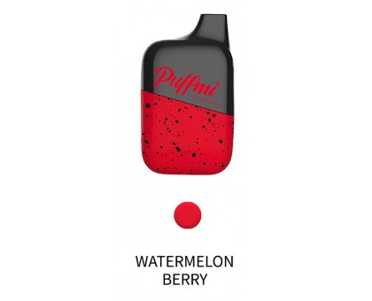 Одноразовый испаритель PuffMi Watermelon Berry - Арбуз Ягоды (4500 затяжек)
