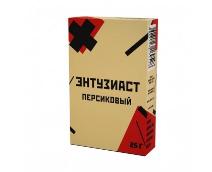 Табак для кальяна Энтузиаст - Персиковый (Персиковый чай) 25гр.