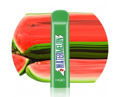 Электронный испаритель HQD Cuvie Watermelon (Арбуз) 50мг/1,25мл.
