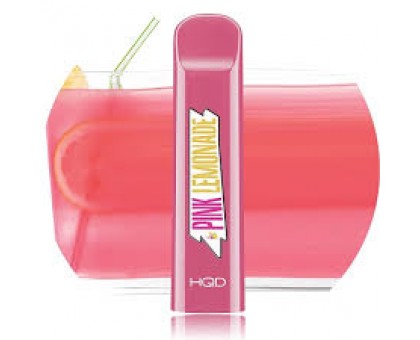 Электронный испаритель HQD Cuvie Pink Lemonade (Розовый лимонад) 50мг/1,25мл.