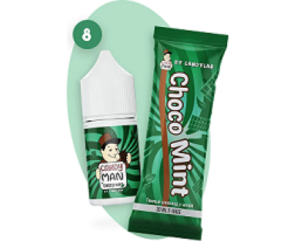 Жидкость для Pod CandyMan - Choco Mint (Шоколад с мятой), 30 мл, 20мг