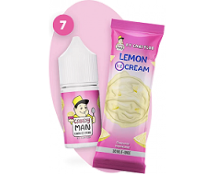 Жидкость для Pod CandyMan - Lemon Ice Cream (Лимонное мороженое), 30 мл, 20мг
