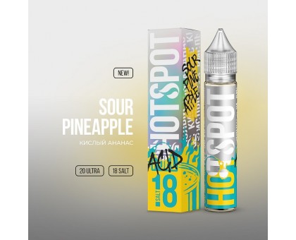 Жидкость HOTSPOT Acid - Sour Pineapple (Кислый Ананас) (30мл, 18мг)