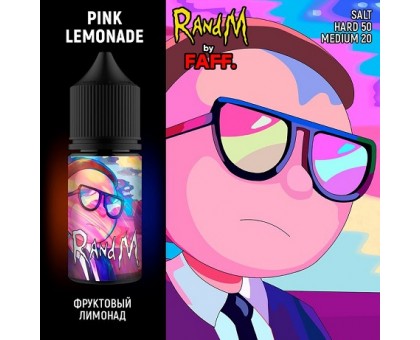 Жидкость для POD Rick and Morty - Pink Lemonade (Фруктовый лимонад) 30 мл, 20мг 